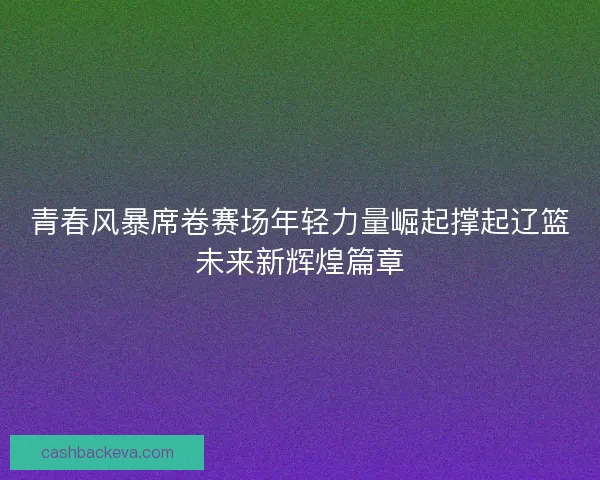 青春风暴席卷赛场年轻力量崛起撑起辽篮未来新辉煌篇章